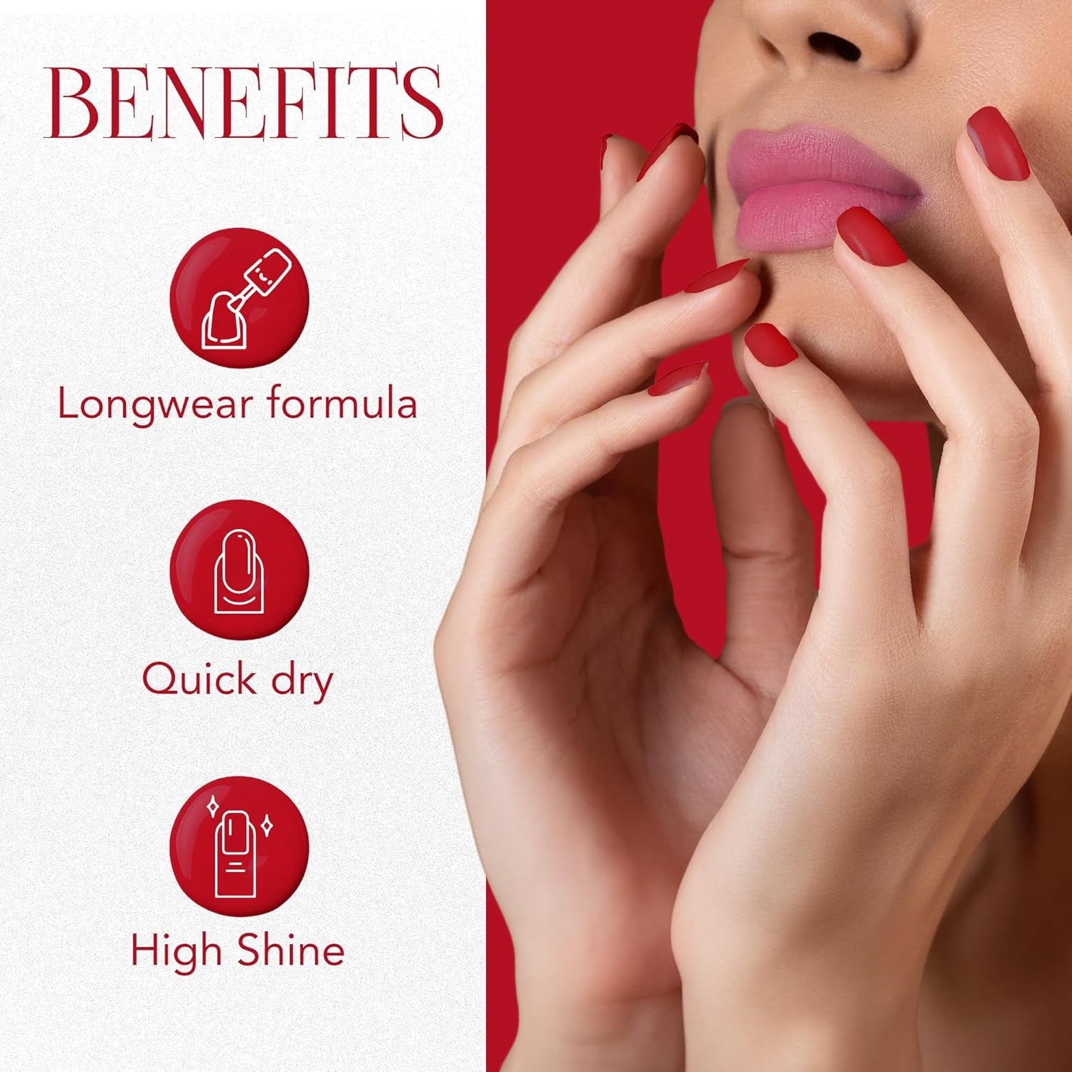 OG Beauty Red Carnival Mattify Nail Paint (10 ML / 1 Pc) OG Beauty Red Carnival Mattify Nail Paint (10 ML / 1 Pc)